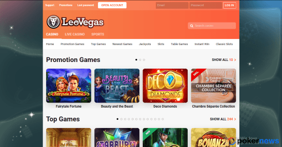 leo vegas casino bonuses