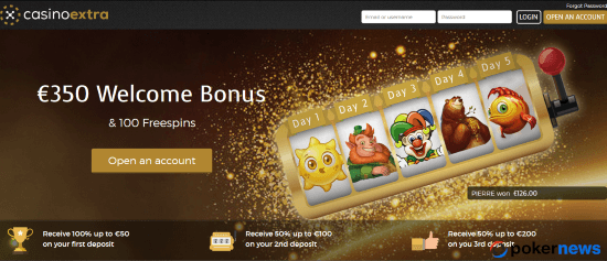Newest Casino Bonus Card Casino Extra