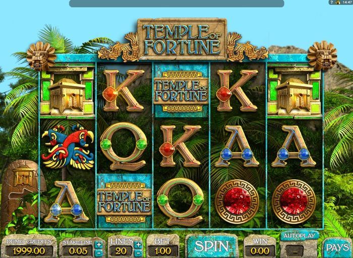 temple of fortune slots