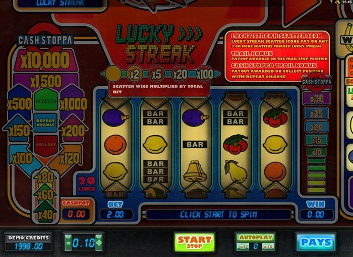 lucky streat slots