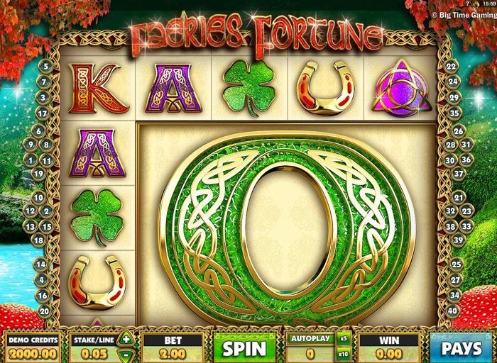 faeries fortune video slot