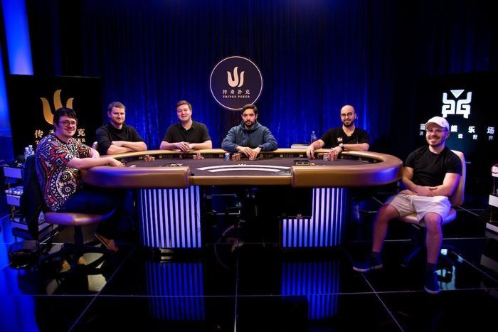 Mesa final do Main Event das Triton Poker SHR Series Jeju 2019