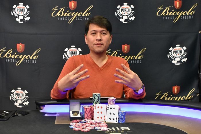 Sean Yu venceu seu sétimo anel do WSOP Circuit