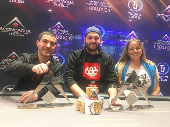 Finalistas do Aconcagua Poker Million Madrid