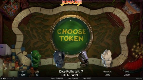 Jumanji slot machine