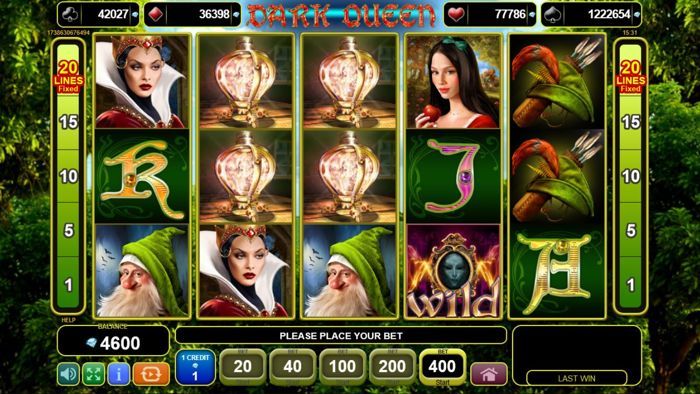 dark queen slot machine online