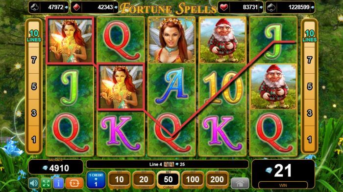 Fortune spells free slots