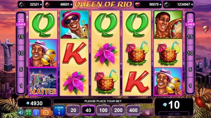 queen of rio egt slot play free real money