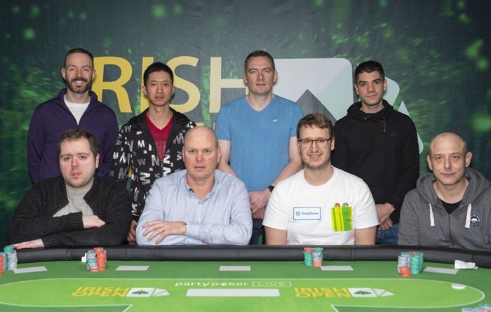 Mesa Final do Main Event do Irish Poker Open 2019