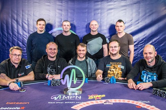 2019 €550 MPN Poker Tour Prague Main Event final table players