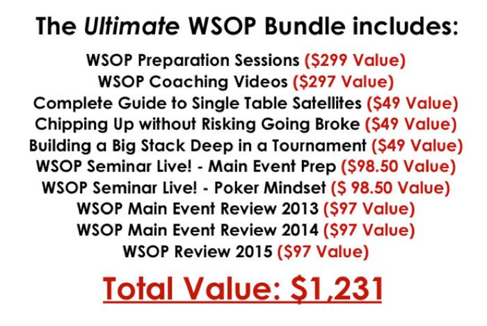 The Ultimate WSOP Bundle From Jonathan Little 112