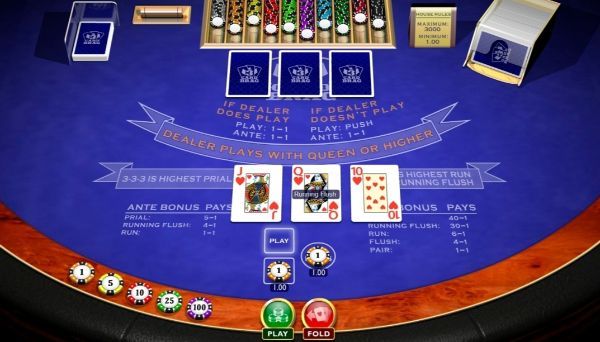 How to win at 3 card poker casino