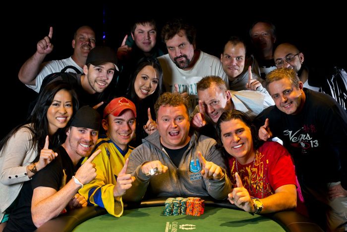 2013 WSOP Event 20 Gold Bracelet Winner Calen McNeil & friends