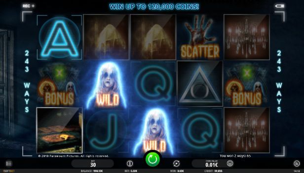 best online slot machines uk: paranormal activity slot