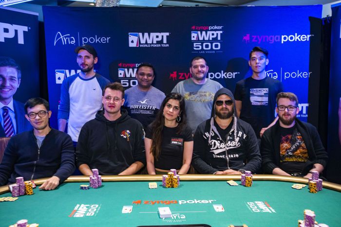 2019 Zynga Poker WPT500 Las Vegas final table.
