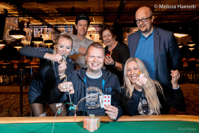 WSOP 2019: Do zapestnic včeraj Vieria, Helppi in Brandon Adams 101