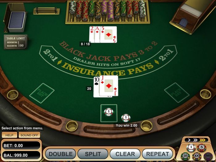 play free blackjack online for fun