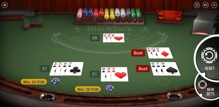 Blackjack surrender hand signal