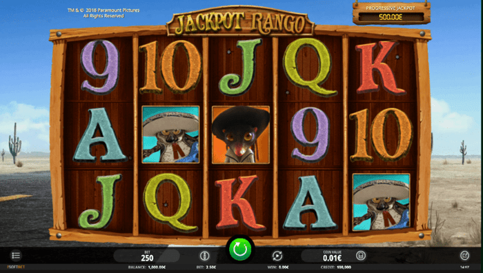 Jackpot Rango Online Game
