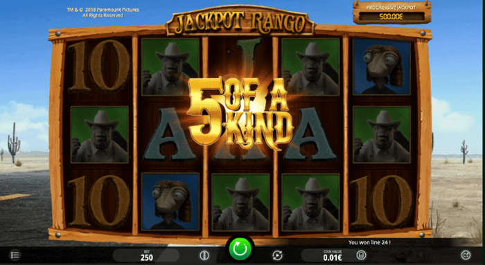 Play Jackpot Rango Slot Machine Online