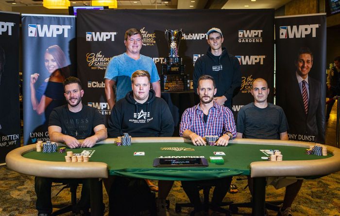 The 2019 WPT Gardens Poker Festival final table