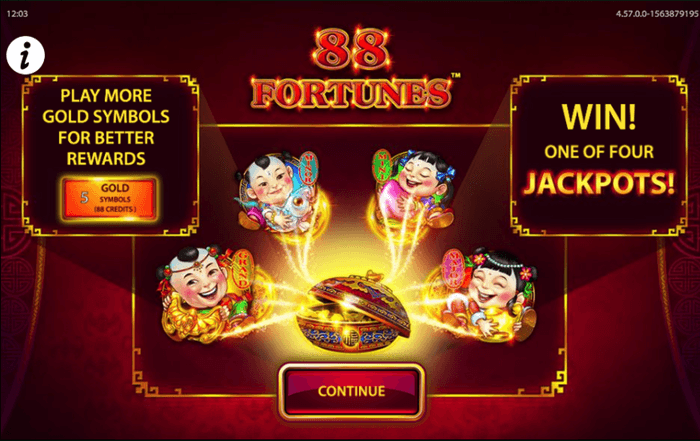 Play 88 Fortunes Slot Machine