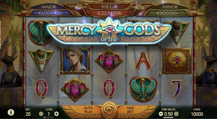 mercy of the gods jackpot