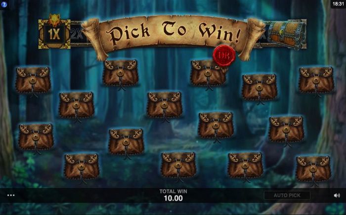 Wicked Tales: Dark Red Slot bonus Game