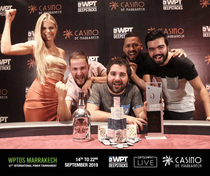 François Tosques won the 2018 WPTDS Marrakech Main Event