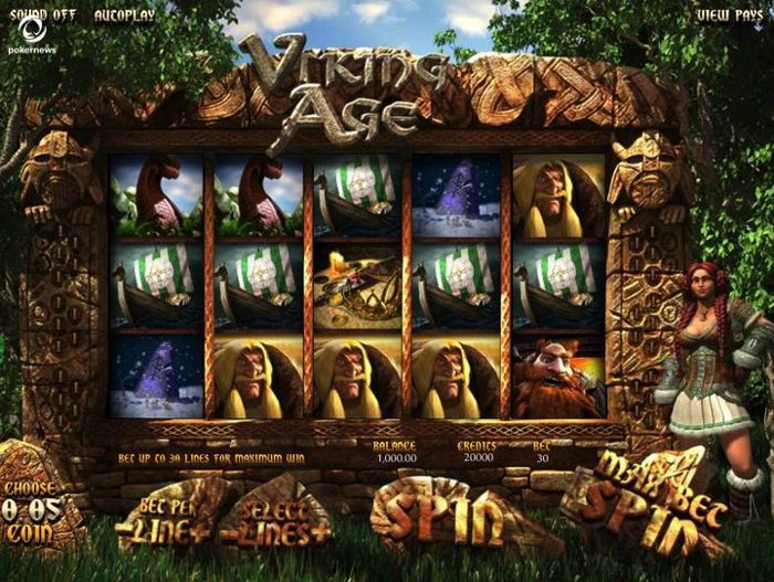 Viking Age Video Slot Machine Online
