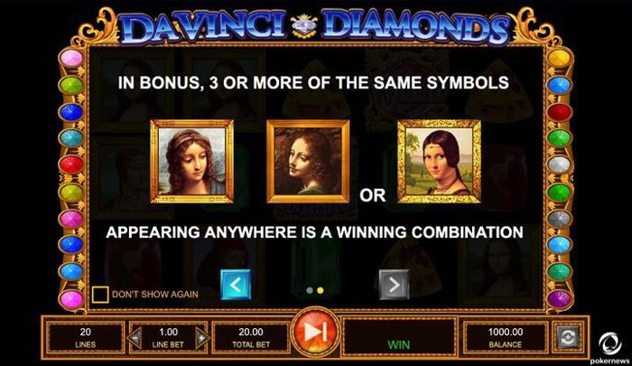 Free Davinci Diamonds Game