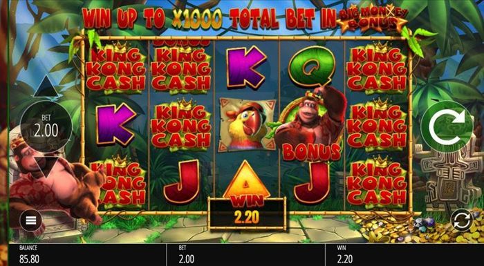 King Kong Cash Slot RTP