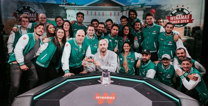 Winamax Poker Open Dublin Main Event Champion Philippe Guillou