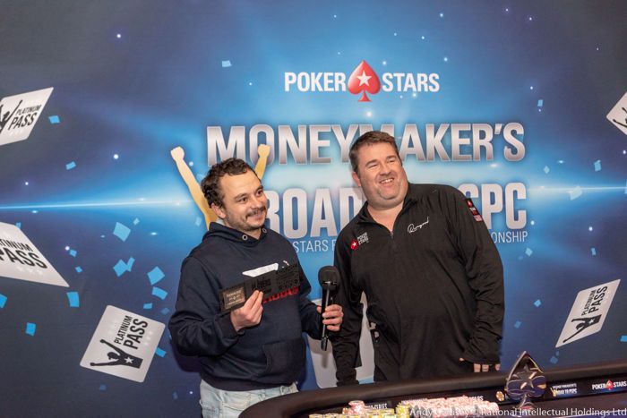 Victor Antoci and Chris Moneymaker