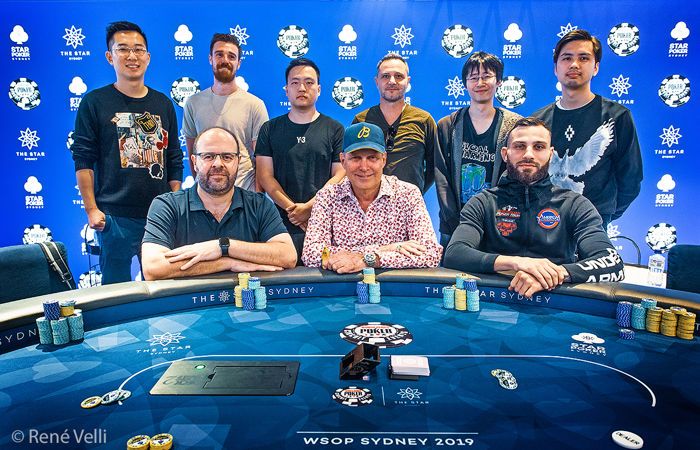 WSOPC The Star Sydney Main Event Final Table