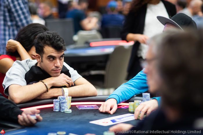 Luigi Shehadeh ended Day 3 as chip leader