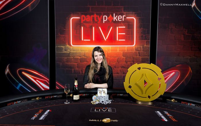 Maria Lampropulos - 2017 partypokerLIVE Millions UK Main Event Winner