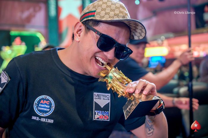 Lester Edoc Wins the Red Dragon Manila Super High Roller for ₱5,222,000 