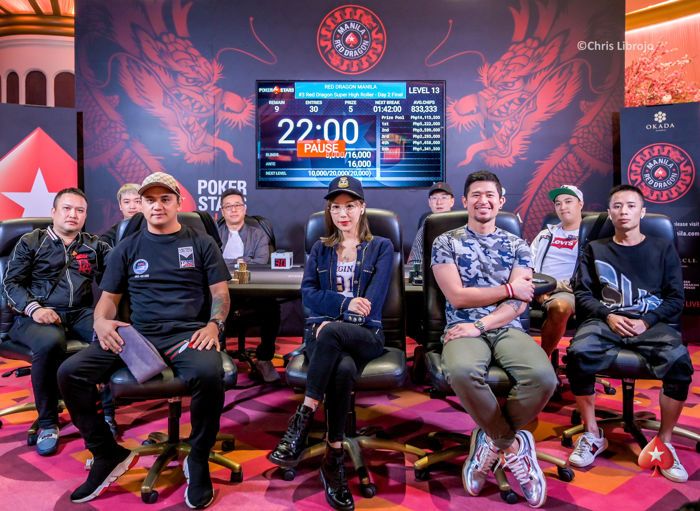 PokerStars Red Dragon Manila ₱500,000 Super High Roller Final Table