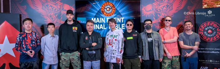 PokerStars Red Dragon Manila Main Event Final Table Players