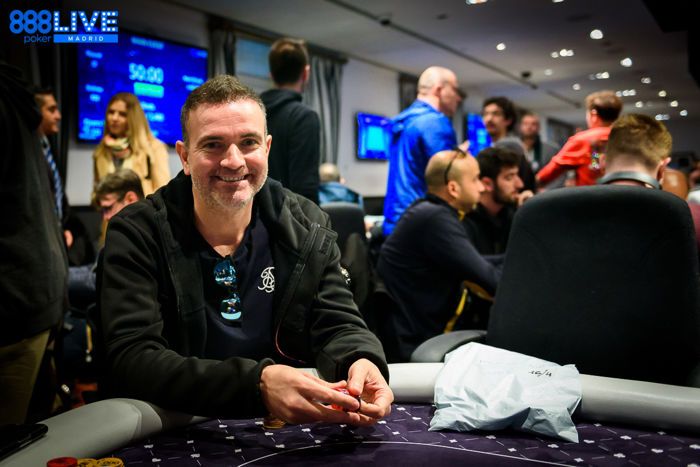 Fernando Pons sits third in chips at 888poker LIVE Festival Madrid Main Event