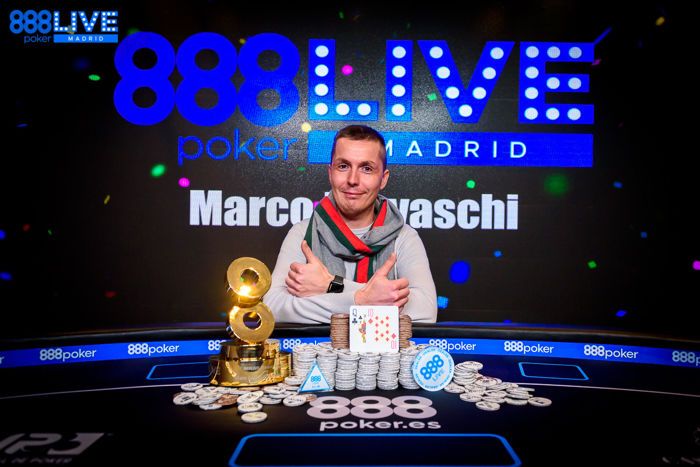 Marco Biavaschi vence 888poker LIVE Madrid Main Event 2020