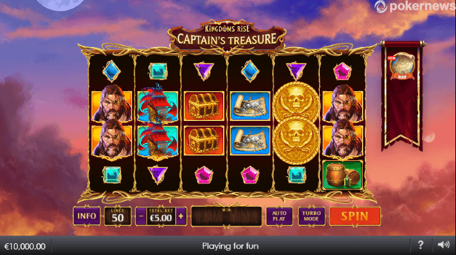 Jogar slots gratis Captain’s Treasure Pro