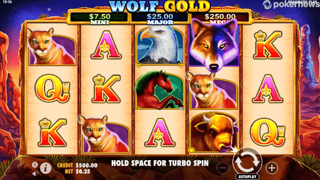 Wolf Gold Reels Image 2