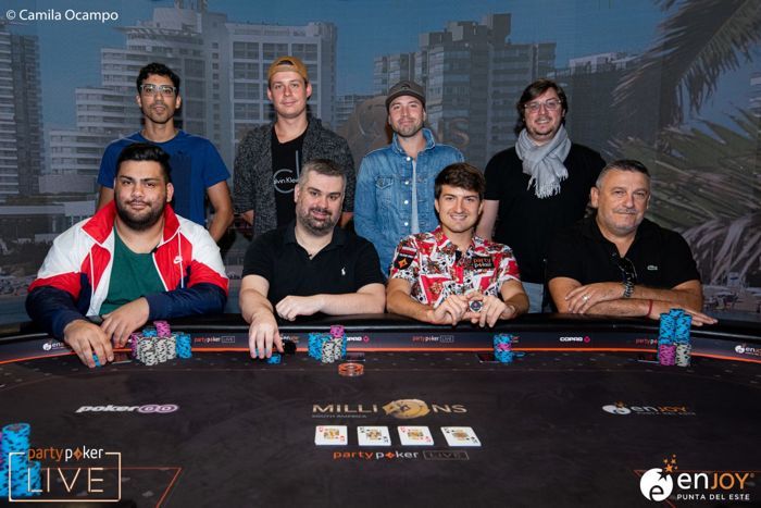 Mesa final partypoker Millions South America