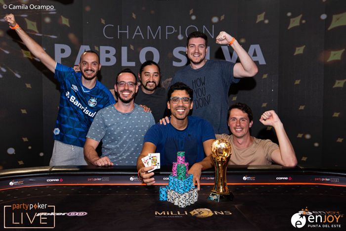 Pablo Brito campeão partypoker MILLIONS South america