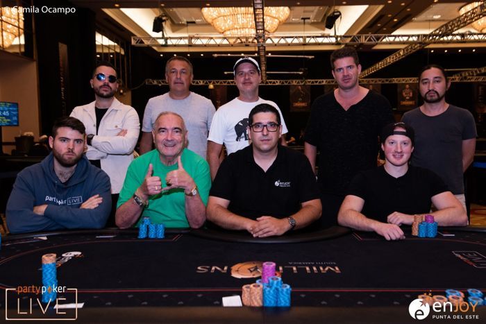 Mesa final High Roller Finale partypoker MILLIONS South America
