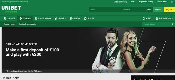 Unibet Casino Android App