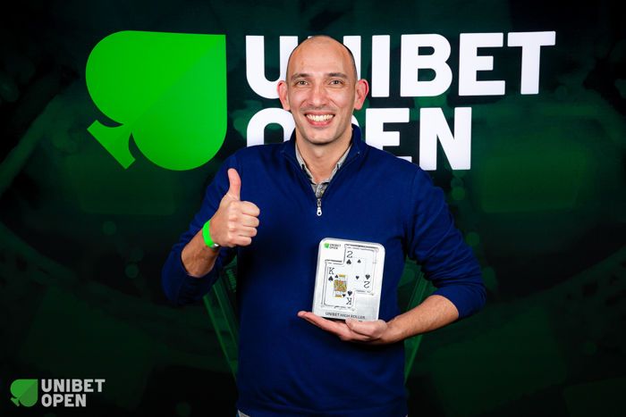 Tarek Qunber wins the Unibet Open Dublin €2,200 High Roller