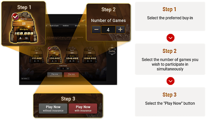 How to play Natural 8 Spin & Gold